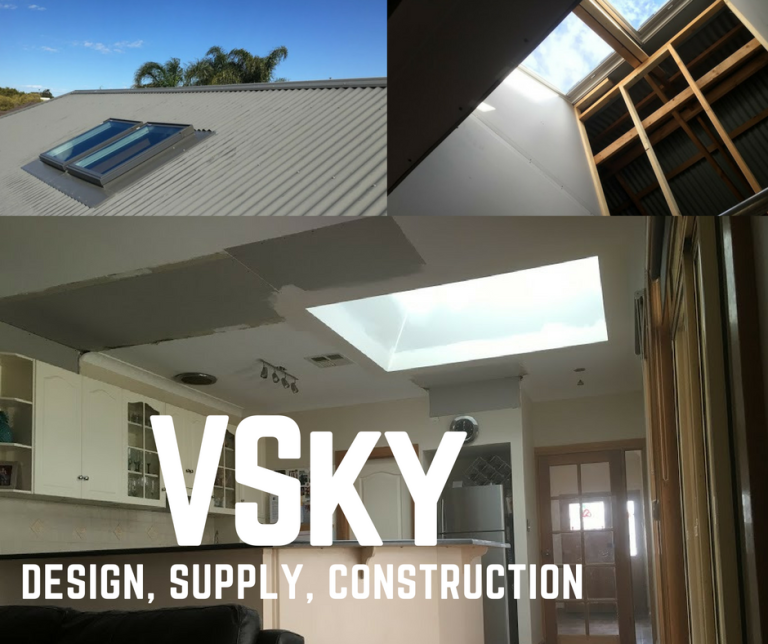 Design, supply and construction of custom VELUX Skylight in Adelaide VSKY